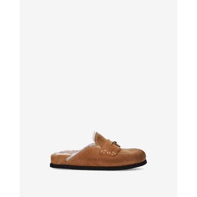 SÜET SHEARLING MULE